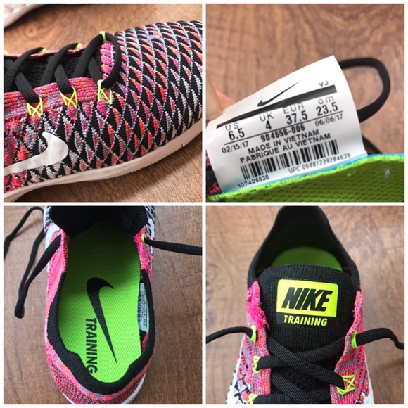Nike Free TR Flyknit Deadly Pink AUTHENTIC - Picture 7 of 7